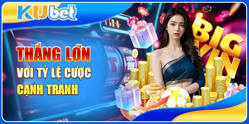 Thắng lớn với tỷ lệ cược cạnh tranh
